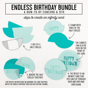 Concord & 9th - ENDLESS BIRTHDAY INFINITY  - Dies Set