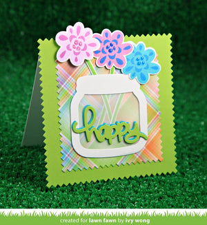 Lawn Fawn - HAPPY HAPPY HAPPY - Clear Stamps set