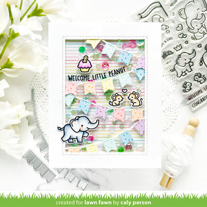 Lawn Fawn - FISHTAIL BANNER BORDER - Dies set