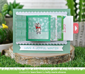 Lawn Fawn - MICE ON ICE - Lawn Cuts Dies Set