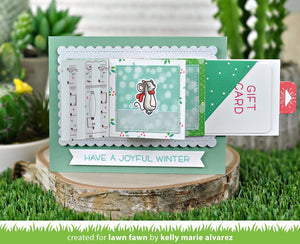 Lawn Fawn - MICE ON ICE - Clear Stamps Set