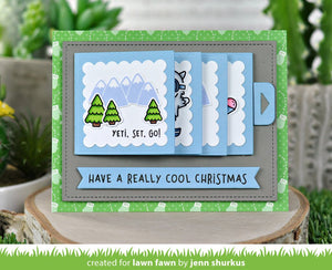 Lawn Fawn - YETI OR NOT - Clear Stamps Set