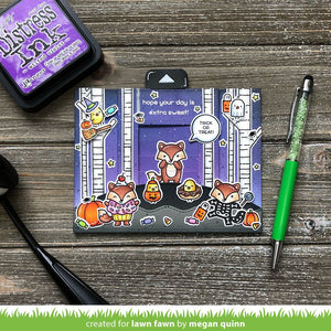 Lawn Fawn - FOX COSTUMES Before 'n Afters - Stamps Set