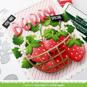 Lawn Fawn - STRAWBERRY PATCH - Dies Set