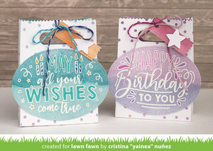Lawn Fawn - GIANT BIRTHDAY MESSAGES - Die Set
