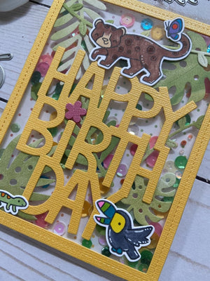 Lawn Fawn - GIANT HAPPY BIRTHDAY - Die Set