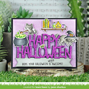 Lawn Fawn - PURRFECTLY WICKED ADD-ON - Dies set