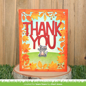 Lawn Fawn - GIANT THANK YOU - Die