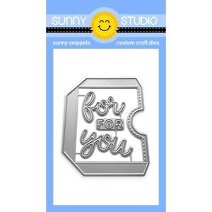 Sunny Studio - GIFT CARD POCKET - Dies set