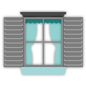 Honey Bee Stamps - COTTAGE WINDOW - Die Set - 40% OFF!