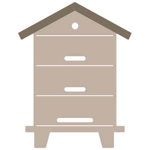 Honey Bee Stamps - BEE HIVE BOX - Die Set