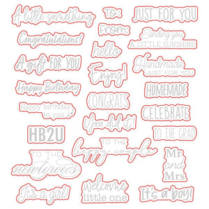 Forever In Time, 3D Handmade Glitter Stickers, Baby Boy Shower, scrapbook  stickers (MultiCraft)