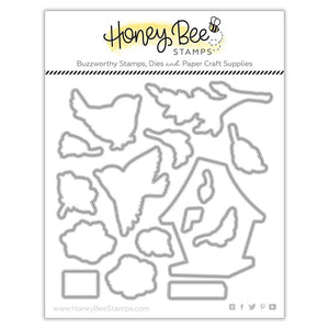 Honey Bee - LOVE IS IN THE AIR - Dies set