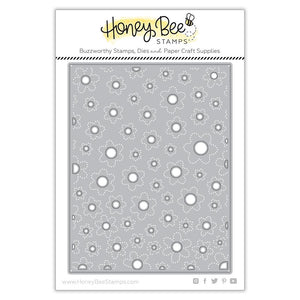 Honey Bee Stamps - FLOWER Petal CENTERS Cover Plate BASE - Die