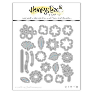 Honey Bee - ITTY BITTY FALL FLOWERS - Dies Set