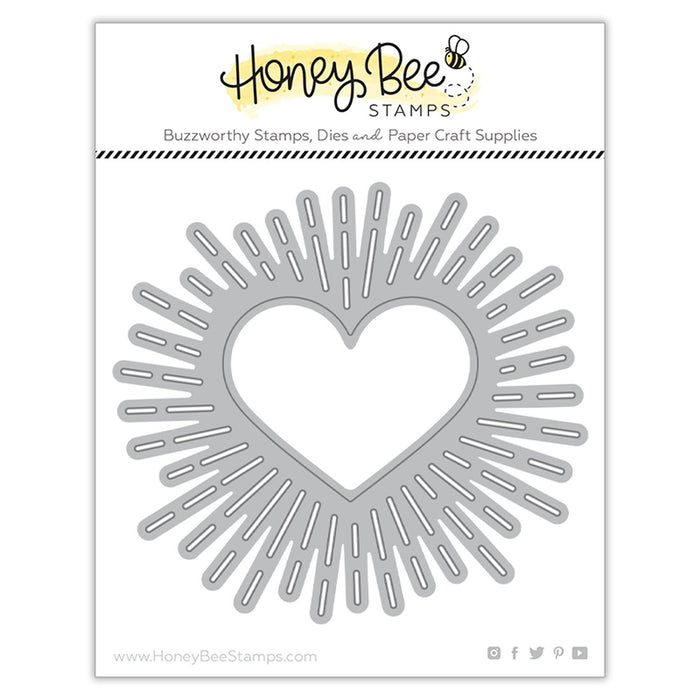 Honey Bee - RADIANT HEART Background - Die