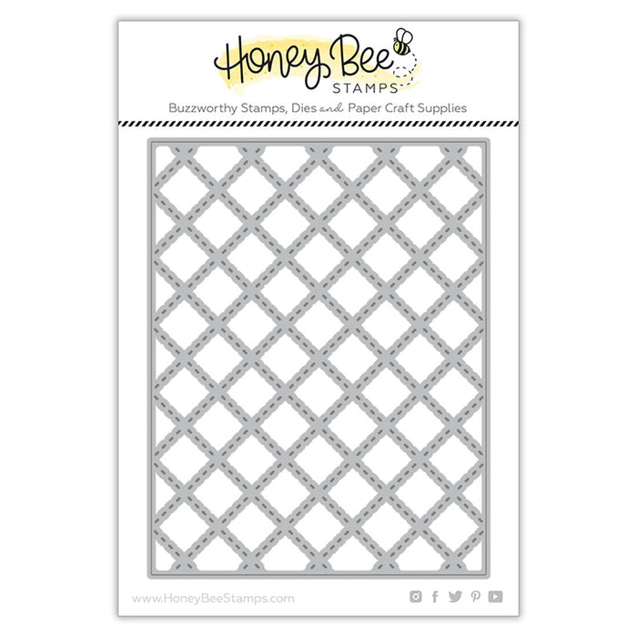 Honey Bee - QUILTED A2 Cover Plate - Die