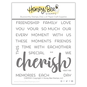 Honey Bee Stamps - CHERISH - Stamp Set