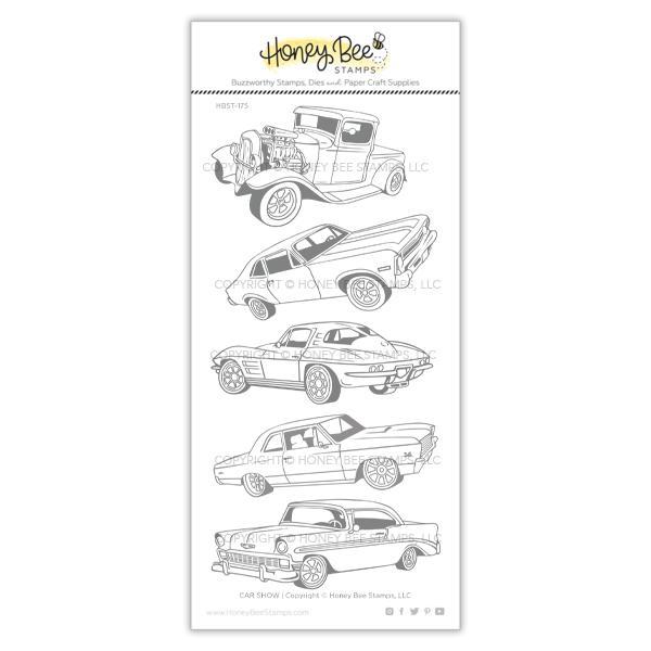 Honey Bee Stamps - CAR SHOW - Stamp Set