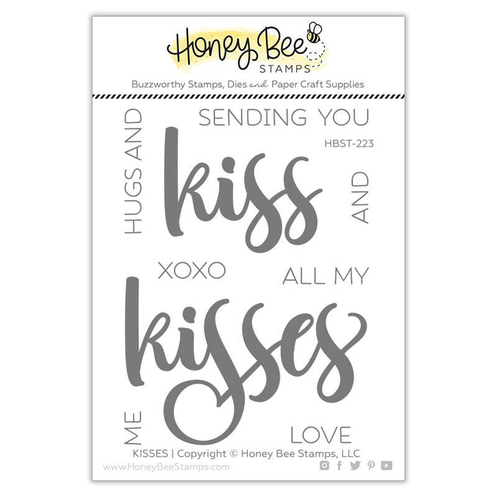 Honey Bee - KISSES - Stamp Set
