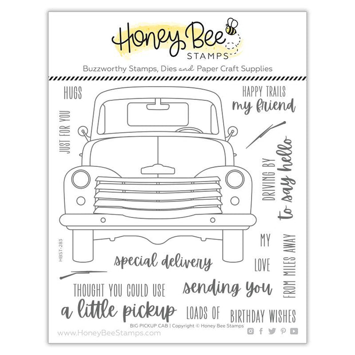 Honey Bee - BIG PICKUP CAB - Stamp Set