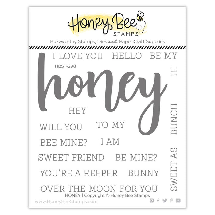 Honey Bee - HONEY - Stamps set - 20% OFF!