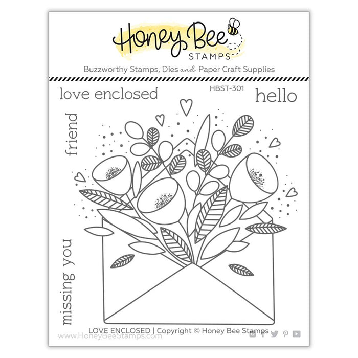 Honey Bee - PRETTY POSTAGE - Stamps set