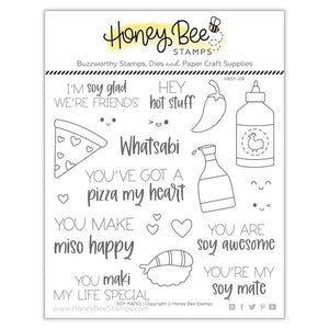 Honey Bee - SOY MATES - Stamps set - 40% OFF!