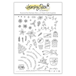 Honey Bee - RIDING BY...HOLIDAY STYLE - Stamps Set