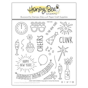 Honey Bee - NEW YEAR CHEER - Stamps Set