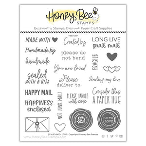 Honey Bee - SEALED WITH LOVE - Stamps Set