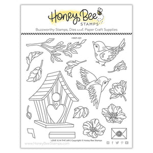 Honey Bee - LOVE IS IN THE AIR - Stamps set