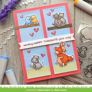 Lawn Fawn - HAPPY HUGS - Clear Stamp Set