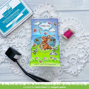 Lawn Fawn - HAPPY HUGS - Clear Stamp Set