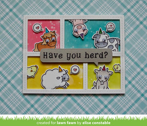 Lawn Fawn - HAY THERE - Lawn Cuts Dies