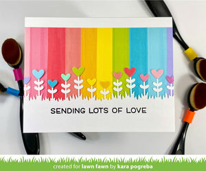 Lawn Fawn - Simply Celebrate HEARTS - Stamps set