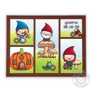 Sunny Studio - HOME SWEET GNOME - Stamps - 20% OFF!