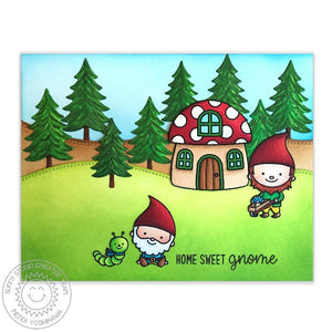 Sunny Studio - HOME SWEET GNOME - Stamps - 20% OFF!