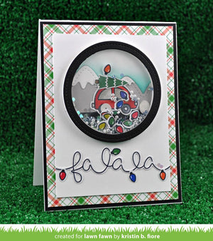 Lawn Fawn - HOME FOR THE HOLIDAYS - Stamp set - Hallmark Scrapbook - 4