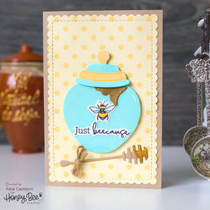 Honey Bee - HONEY JAR Paper Piecing - Dies Set - 25% OFF!