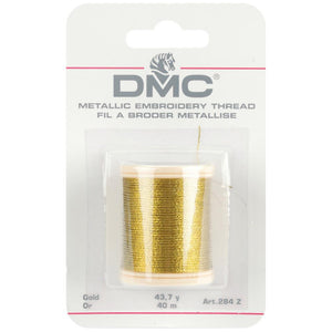DMC - Metallic Embroidery Thread - GOLD - Hallmark Scrapbook