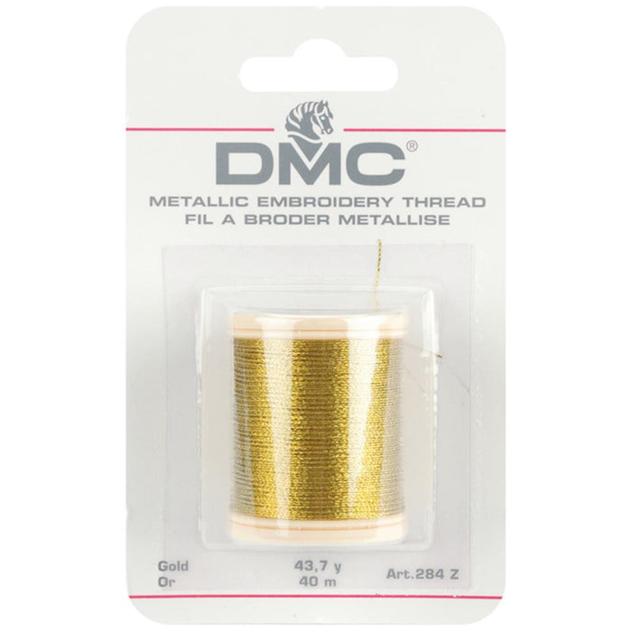 DMC - Metallic Embroidery Thread - GOLD