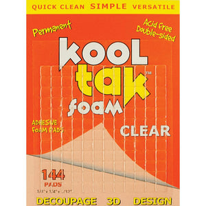 Kool Tak - 3D Foam Pads 144/Pkg - Hallmark Scrapbook