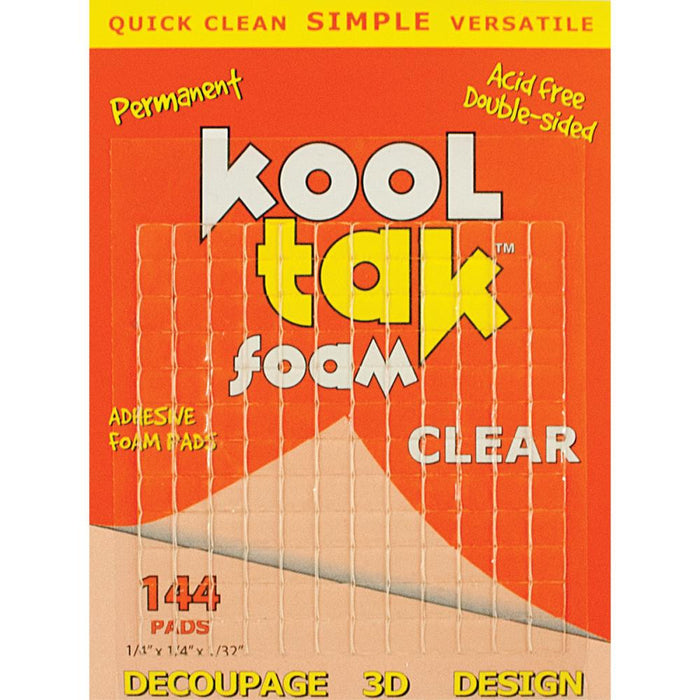 Kool Tak - 3D Foam Pads 144/Pkg