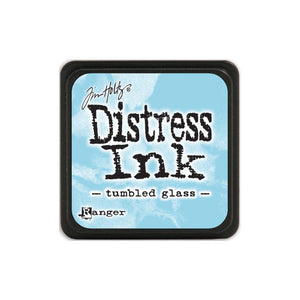 Tim Holtz Ranger Distress MINI Ink Pad - Tumbled Glass - Hallmark Scrapbook