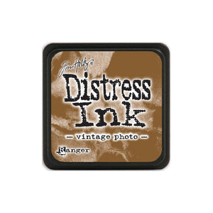 Tim Holtz Ranger Distress MINI Ink Pad - Vintage Photo - Hallmark Scrapbook