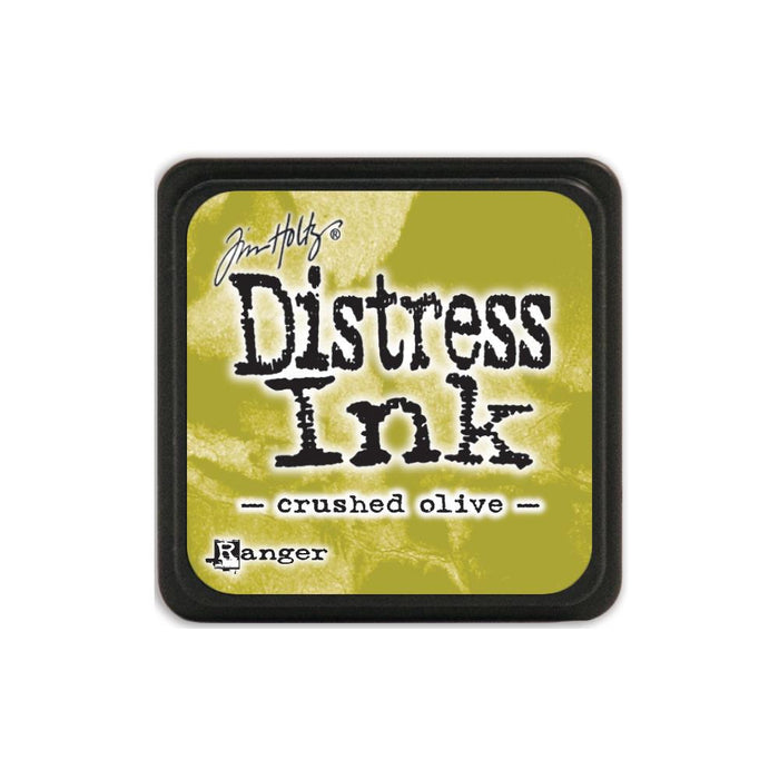 Tim Holtz Ranger Distress MINI Ink Pad - Crushed Olive