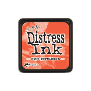 Tim Holtz Ranger Distress MINI Ink Pad - Ripe Persimmon - Hallmark Scrapbook
