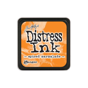 Tim Holtz Ranger Distress MINI Ink Pad - Spiced Marmalade - Hallmark Scrapbook