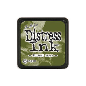 Tim Holtz Ranger Distress MINI Ink Pad - Forest Moss - Hallmark Scrapbook